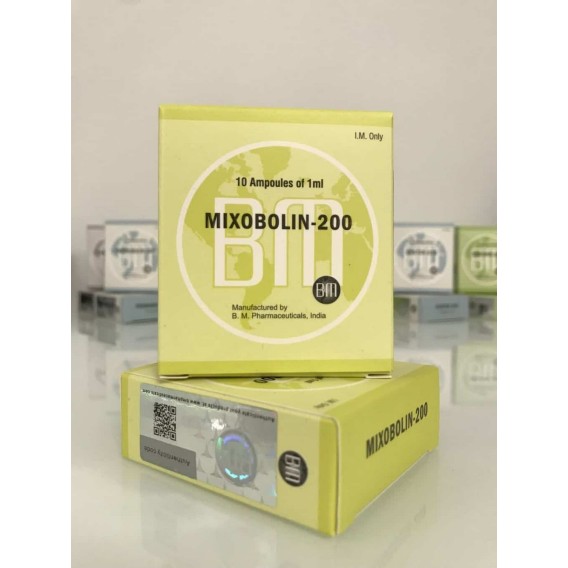 Mixobolin 200 BM Pharmaceuticals 10ml (200 mg/ml) BM Pharmaceutical